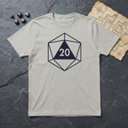 TWENTY T-Shirt - Ice Grey Mockup