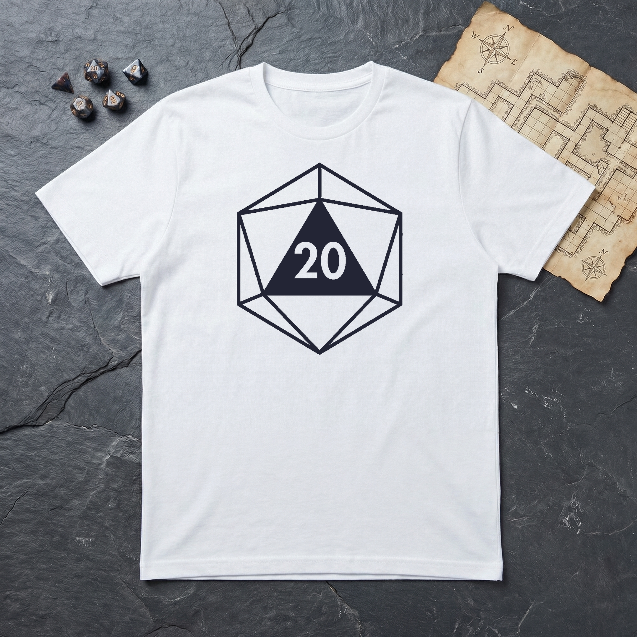 TWENTY T-Shirt - White Mockup