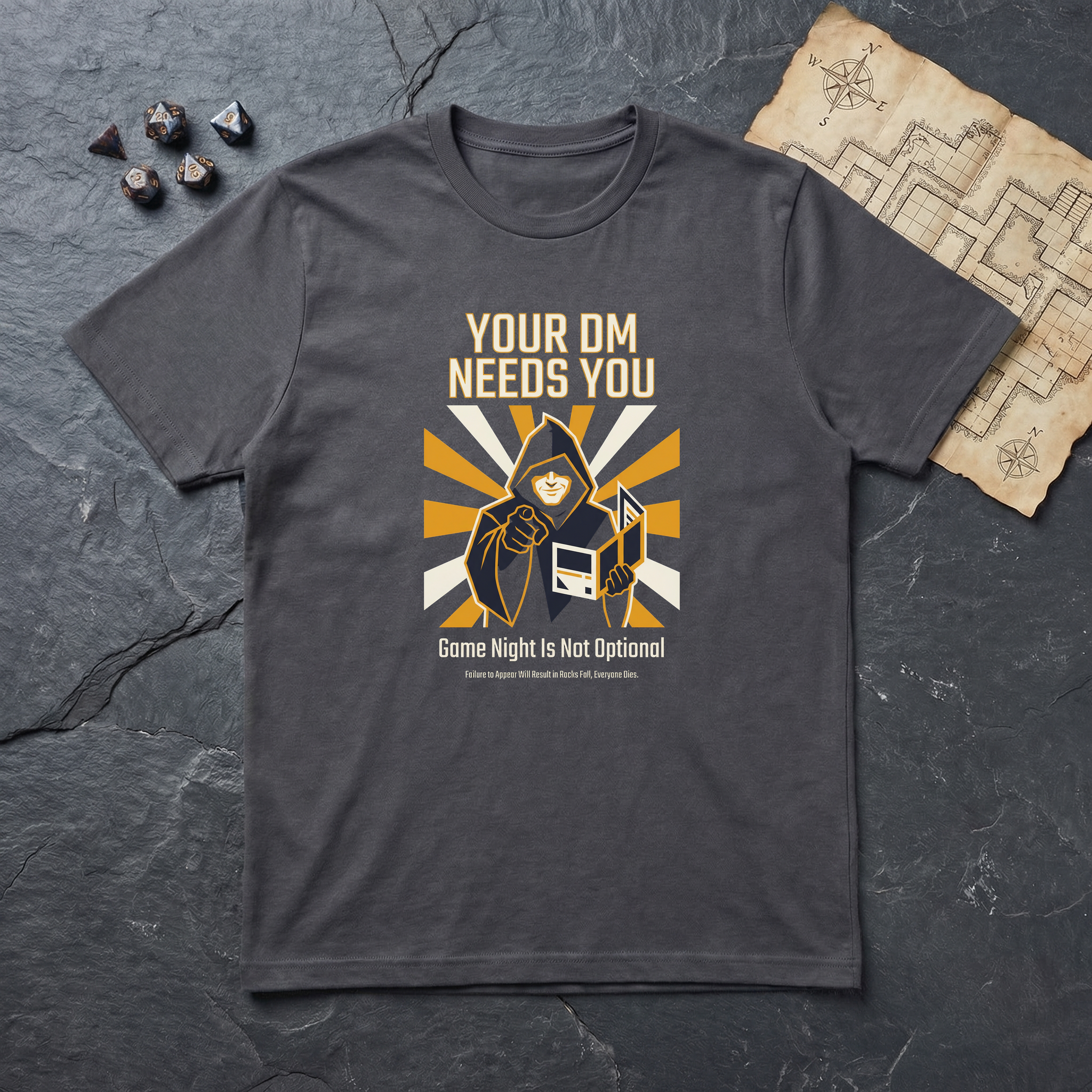 your-dm-needs-you Charcoal mockup